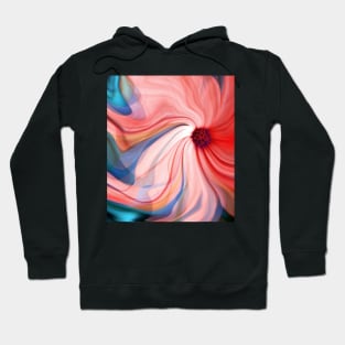 Playful manipulation of a flower Hoodie